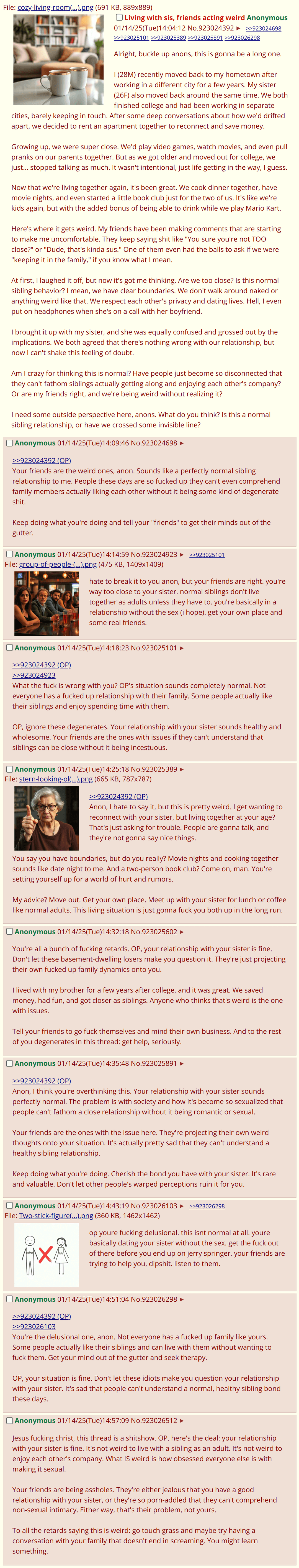 glif - 4chan threadshot generator (mobile version) by 001